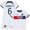 Paris Saint-Germain Verratti 6 Borte 23-24 - Barn Draktsett